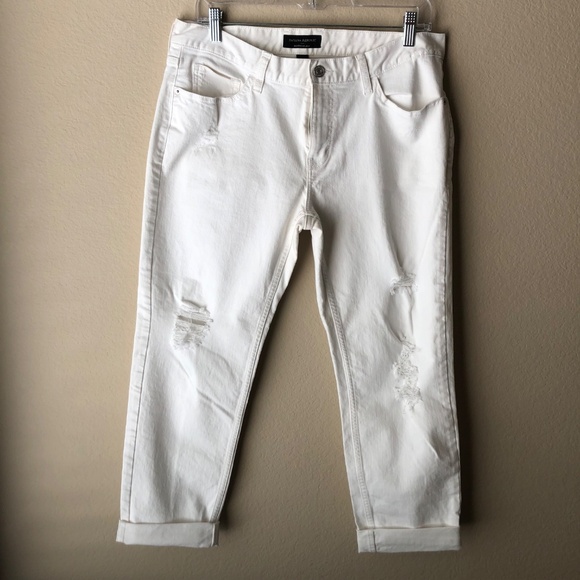 American Eagle Boyfriend Jeans, Size 30/10, Inseam 28 (unrolled), Never Worn - Picture 4 of 5